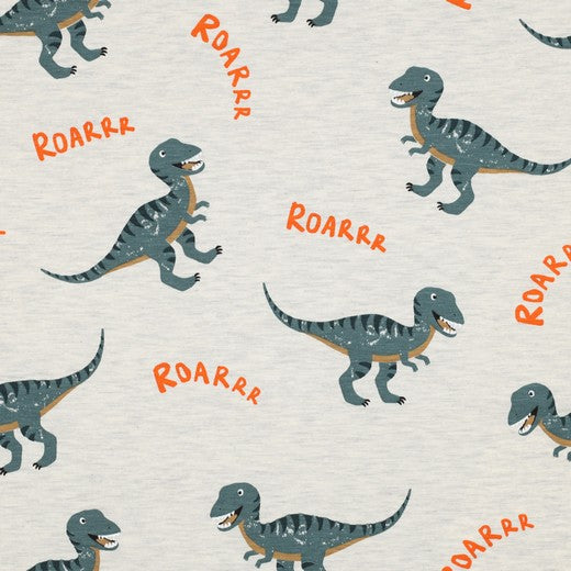 Jerseystoff mit Dinos