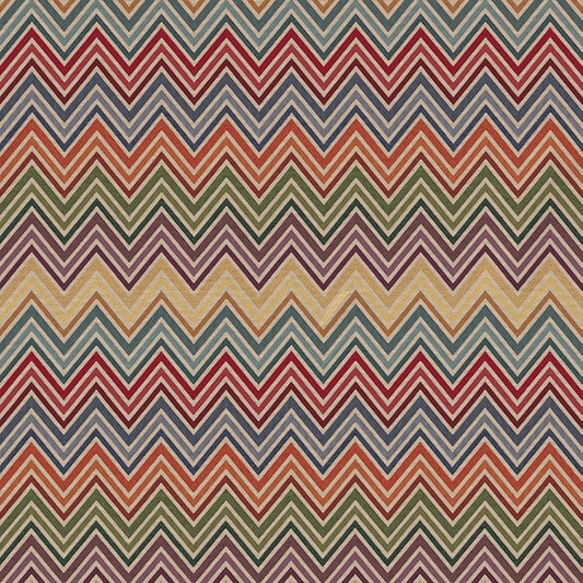 Gobelinstoff Premium Graphic Zigzag Wave