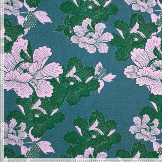 Viskose Silky Satin Japanese Flow