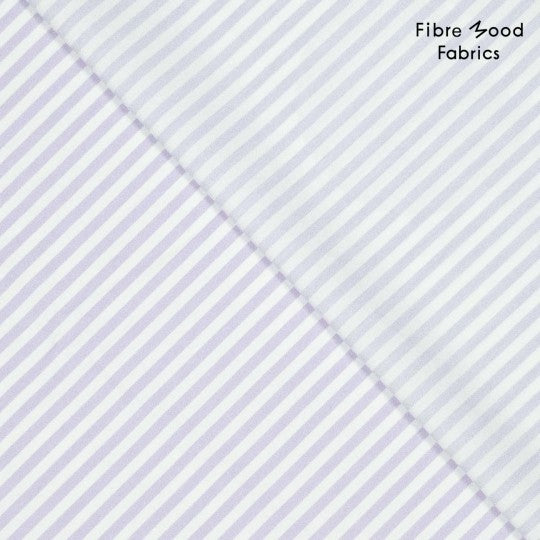 Popelin Stones Washed Stripes
