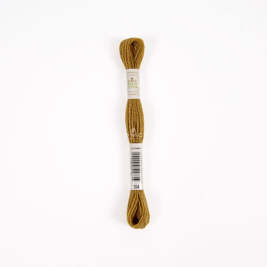 DMC Eco Vita Stick- und Stopfgarn braun / Erdtöne – Bio Wolle 16m