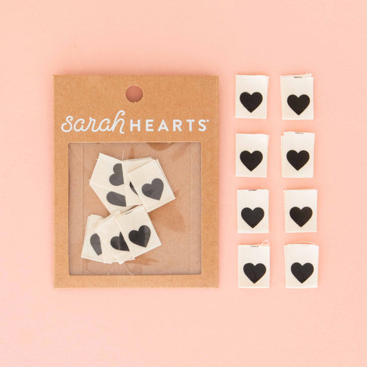 Baumwoll-Labels mit Herz – Bio-Baumwolle von Sarah Hearts