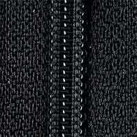 S 60 Reißverschluss Teilbar schwarz