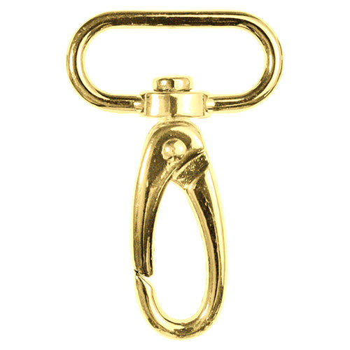 Karabiner metall goldfarben 40 mm