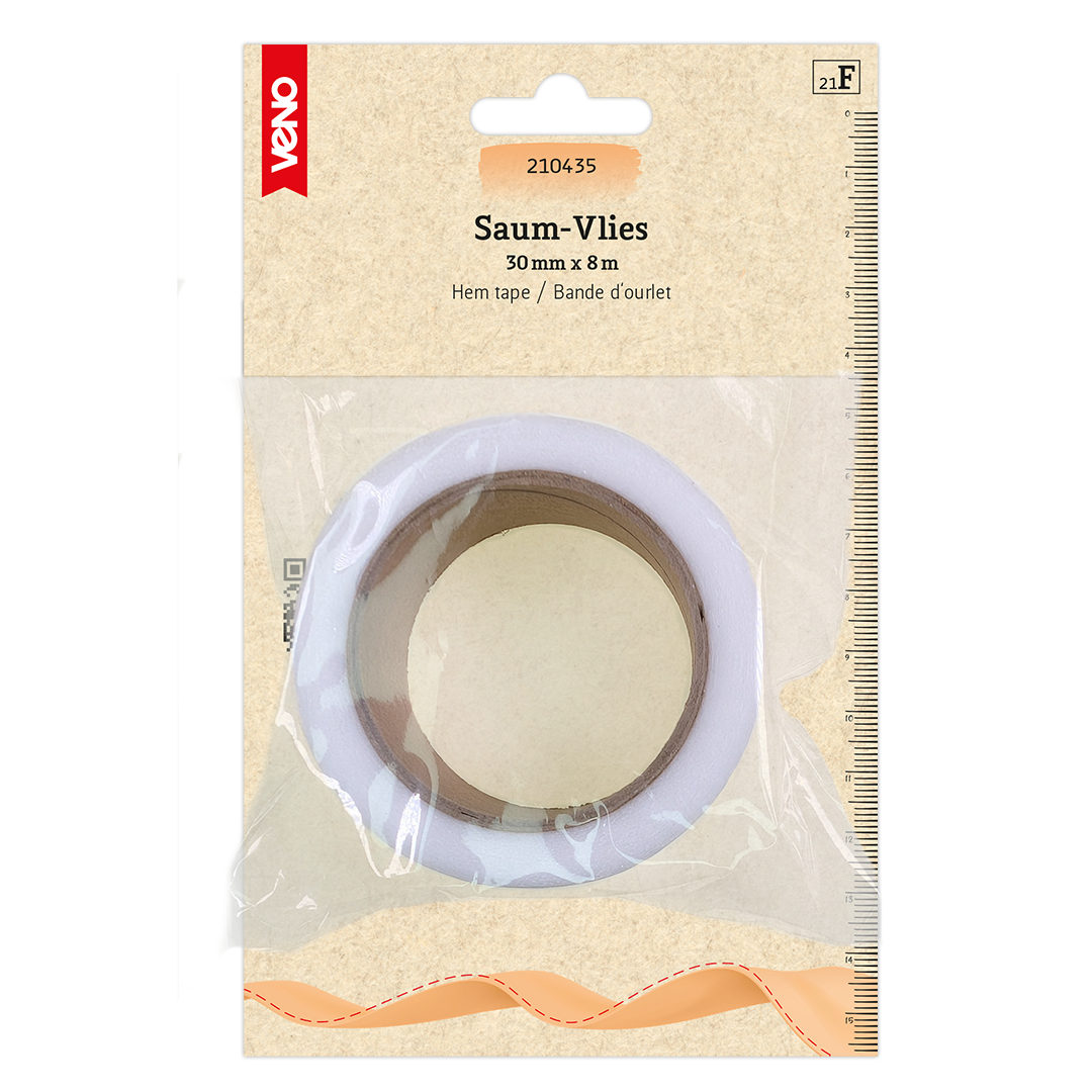 Saum-Vlies 30mm x 8 m