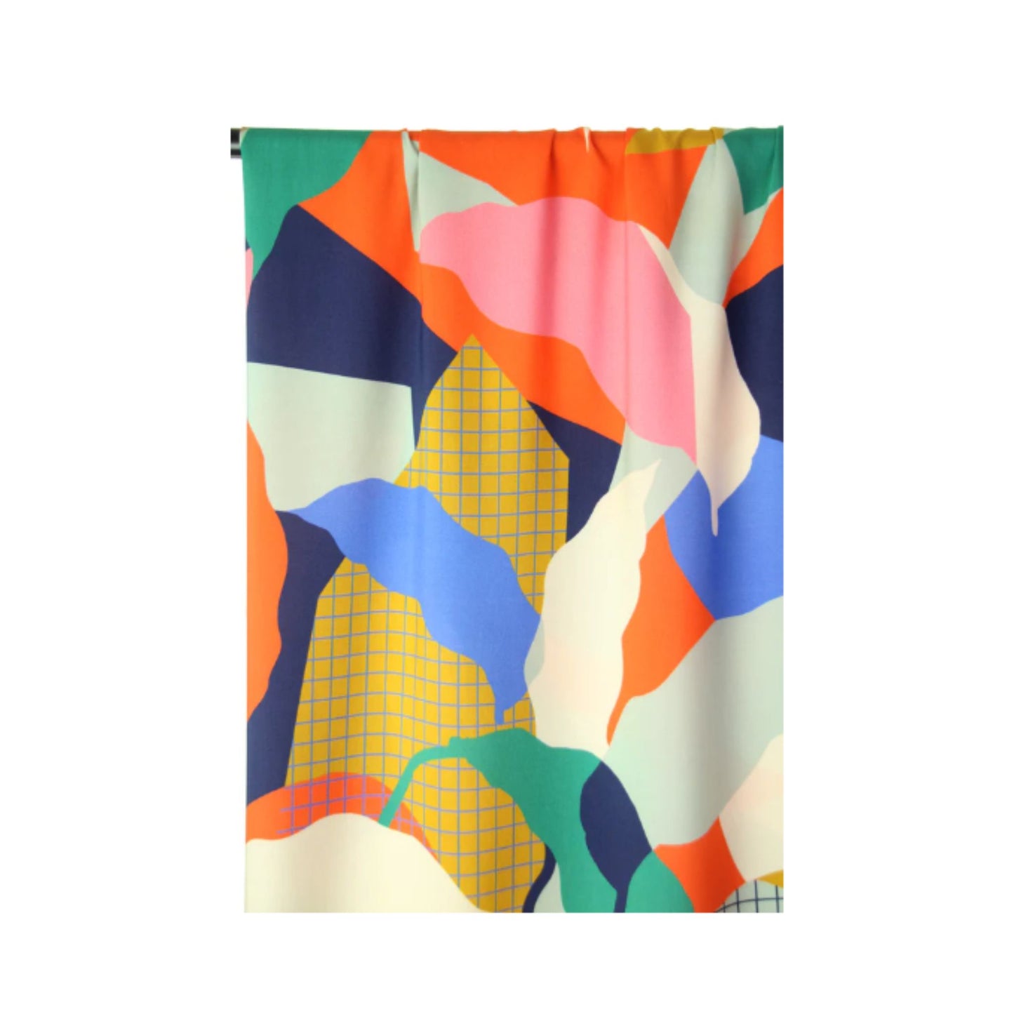 Atelier Jupe Viskose Abstract Eighties