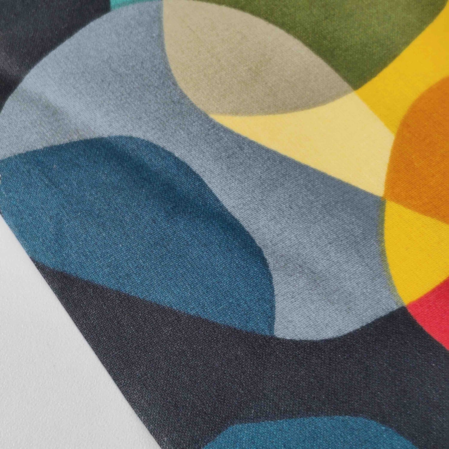 Lebensmittelechte beschichtete Baumwolle buntes Retro Design