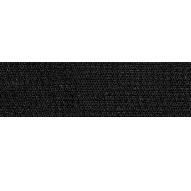 Gummiband 15 mm schwarz