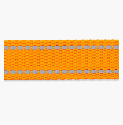 Gurtband reflektierend neon 20mm