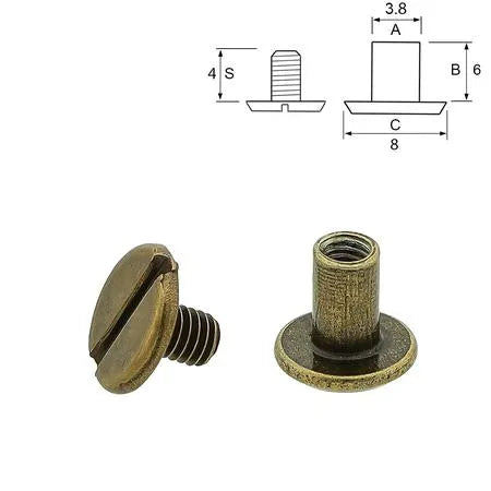 Buchschraube 6 mm
