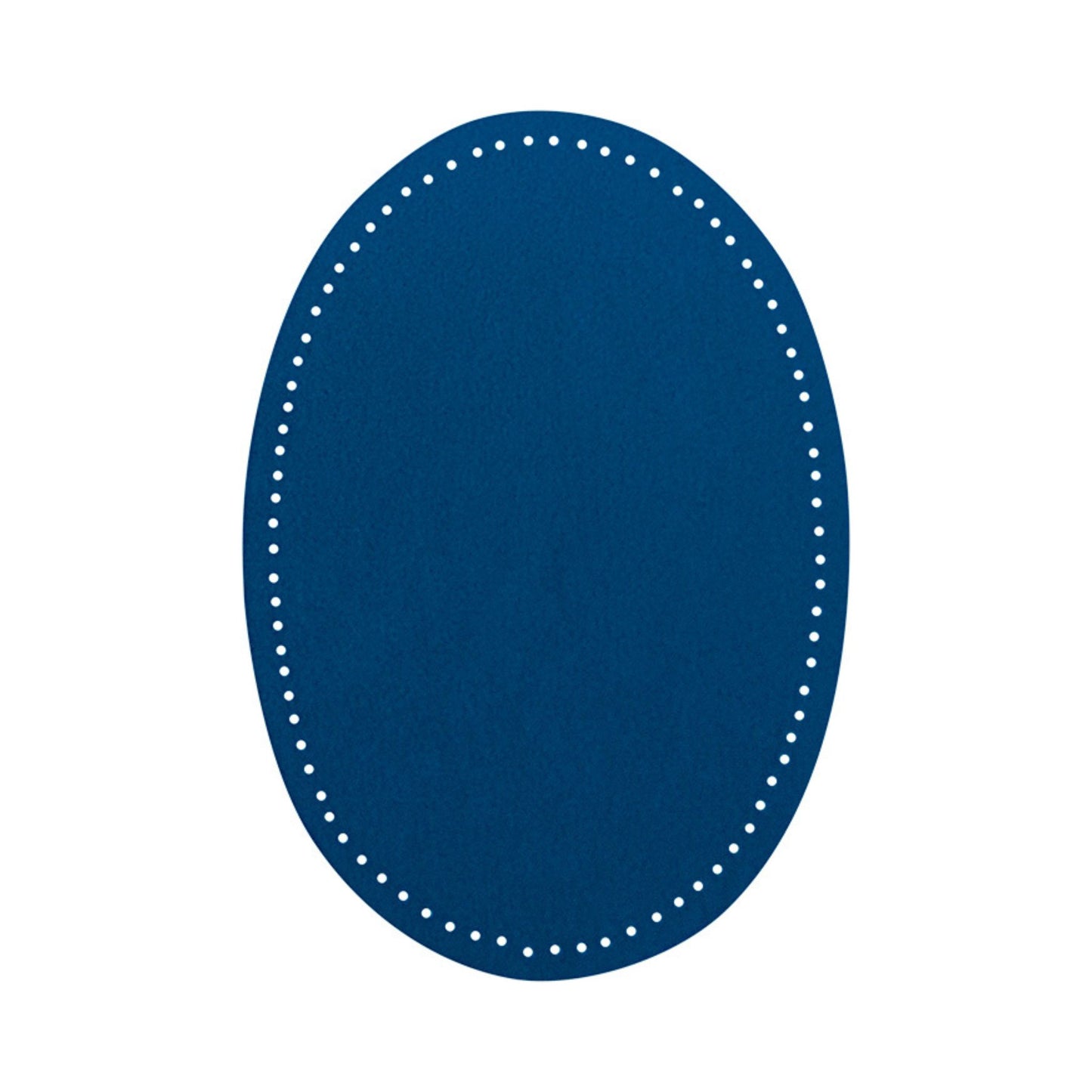 Ärmelflicken kornblau