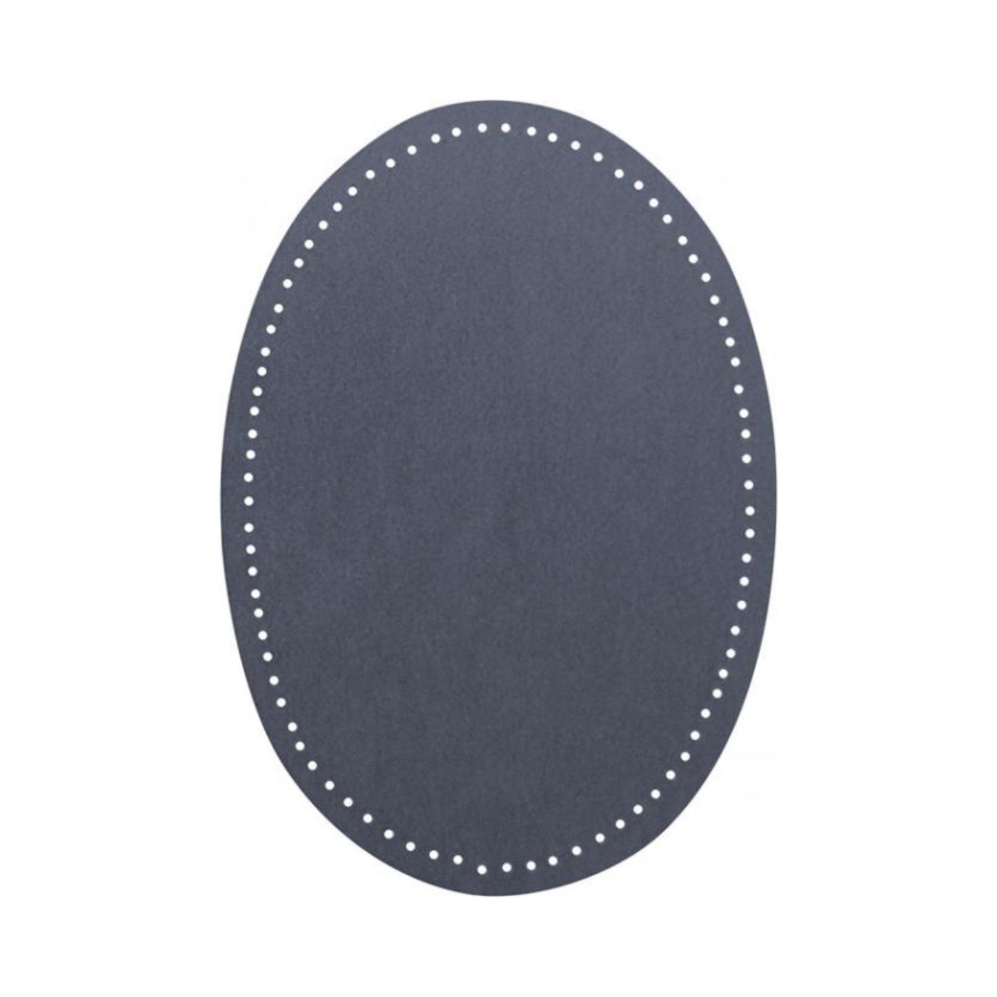 Ärmelflicken rauchblau