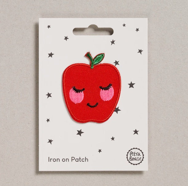 Bügelpatch Apfel