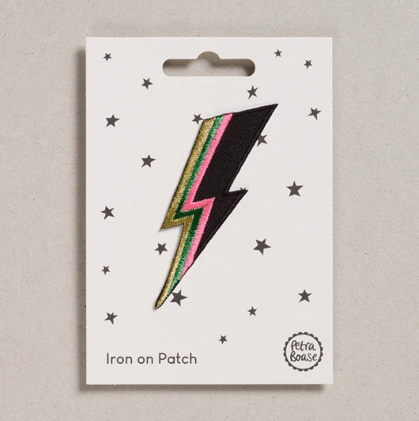 Bügelpatch Blitz