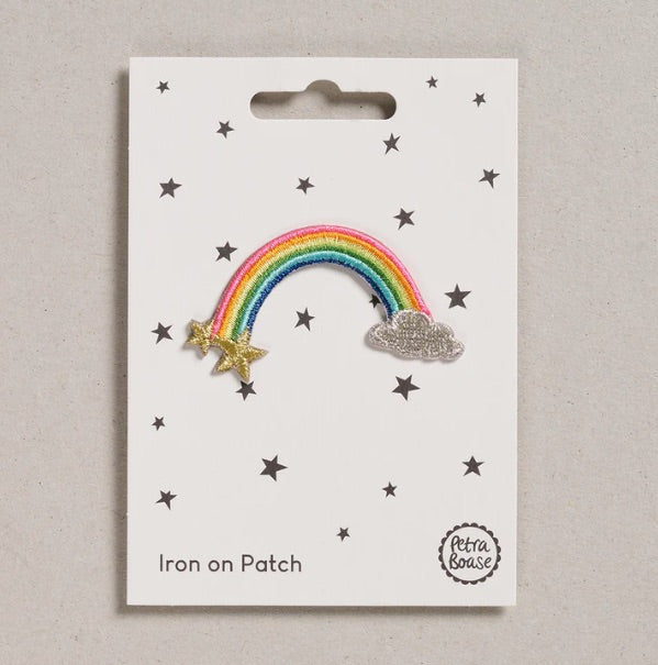 Bügelpatch Regenbogen