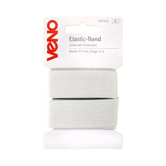 Elastic Band weiß 25 mm