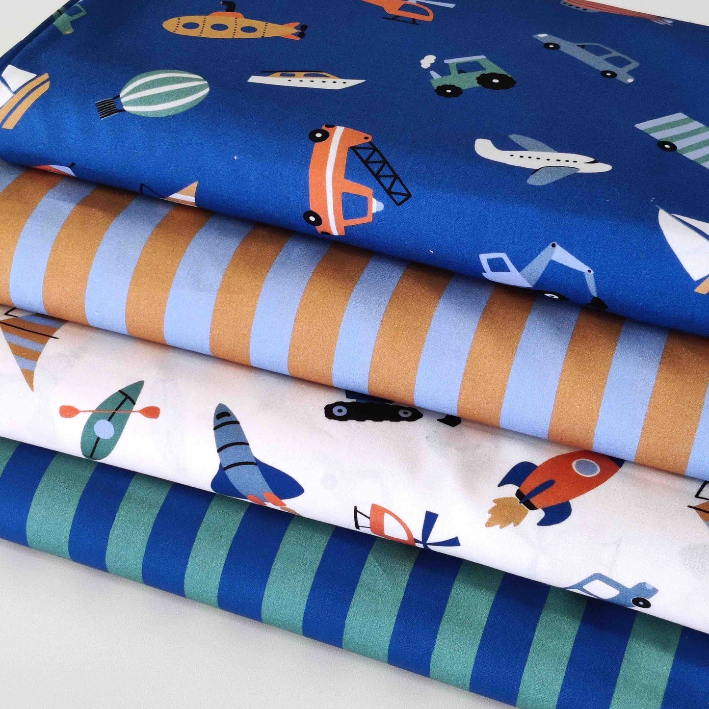 Fine Popelin Streifen