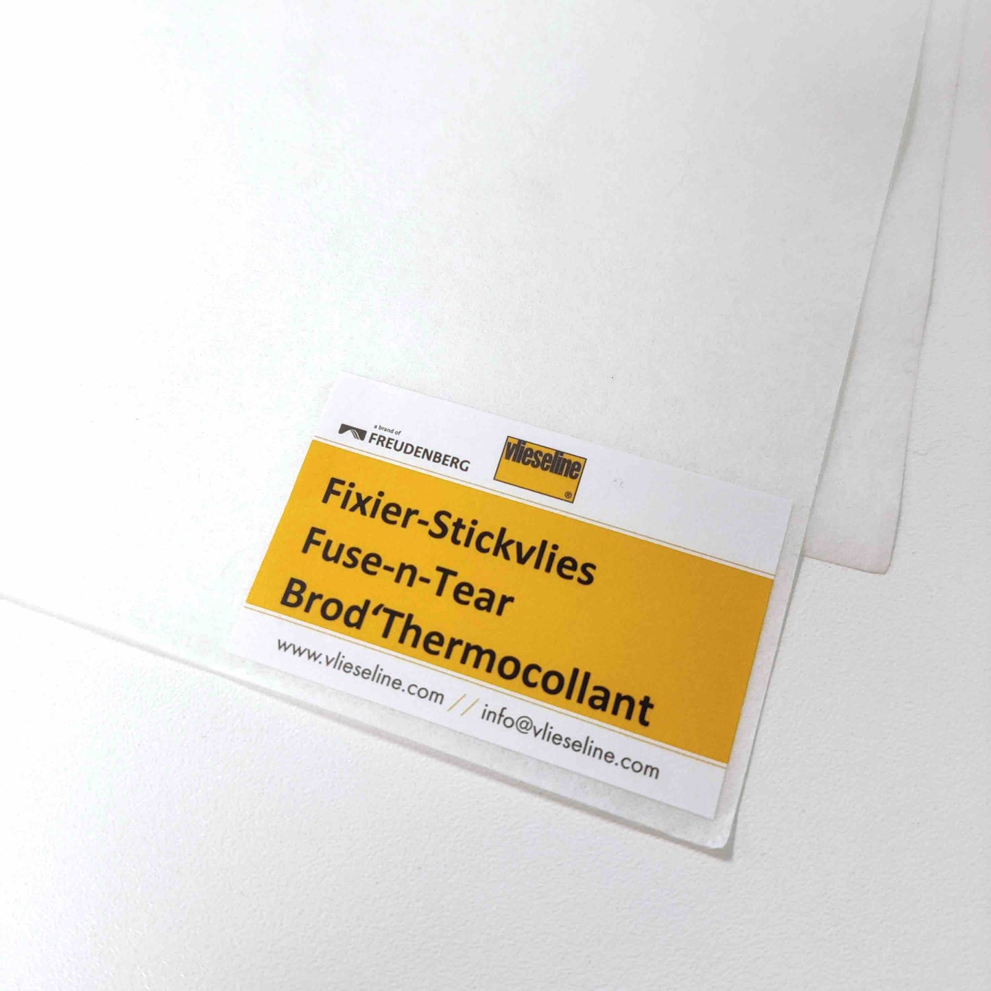 Zuschnitt Stickvlies