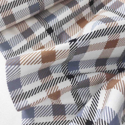 Baumwolle Flanell Check