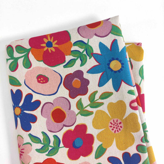 Linenlook Premium Digital Flower Fiesta Field