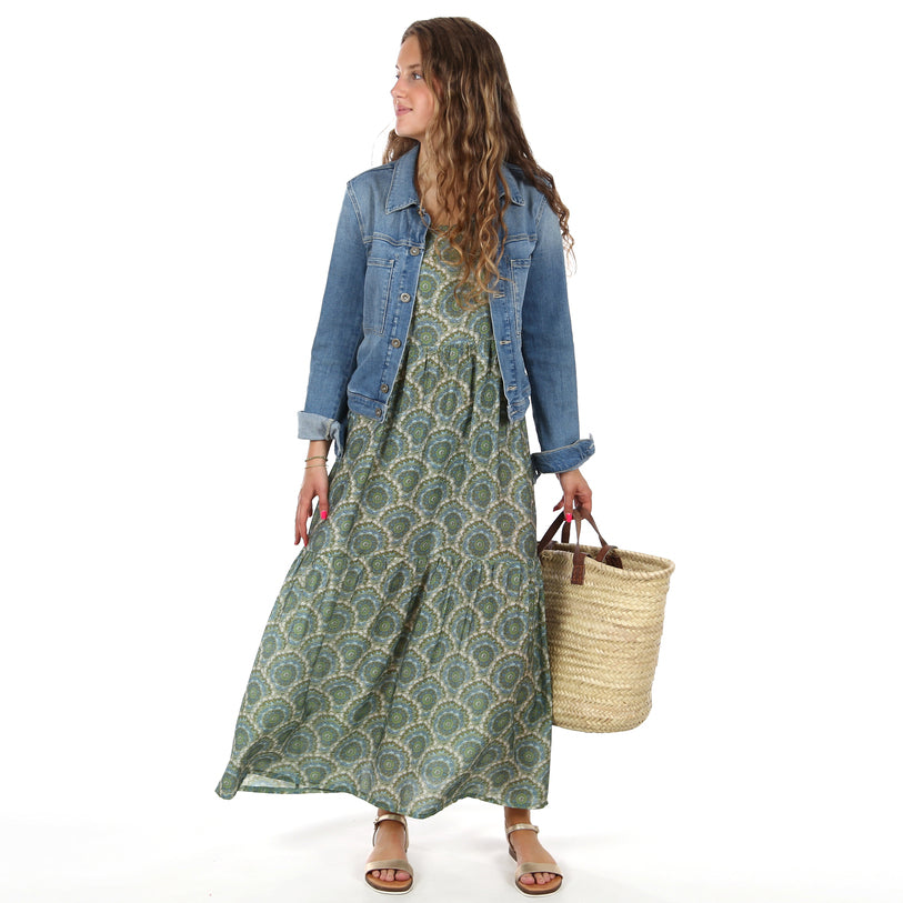 FRAU CLAIRE Volantkleid | Papierschnitt