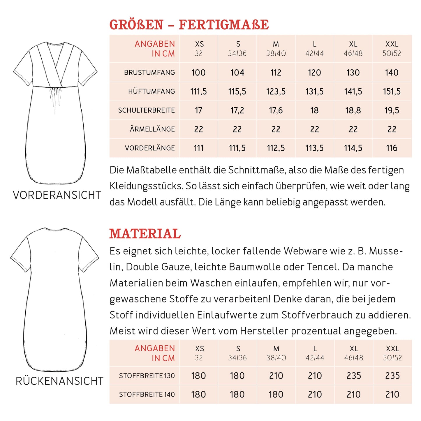 FRAU ELLEN Tunikakleid | Papierschnitt