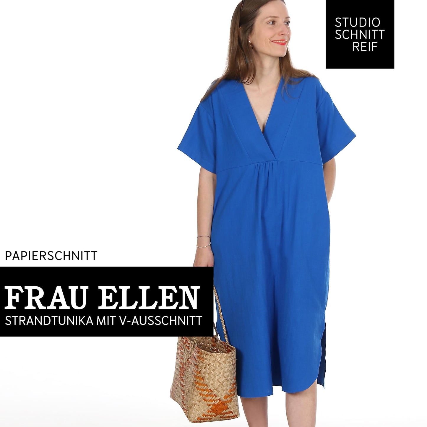 FRAU ELLEN Tunikakleid | Papierschnitt