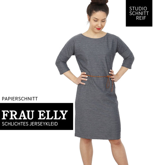 FRAU ELLY Kleid | Papierschnitt