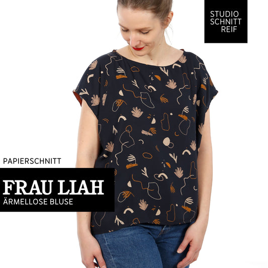 FRAU LIAH Sommerbluse | Papierschnitt