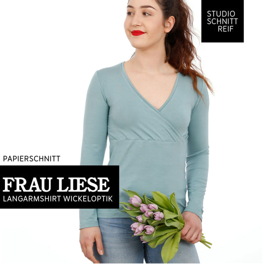 FRAU LIESE Shirt | Papierschnitt