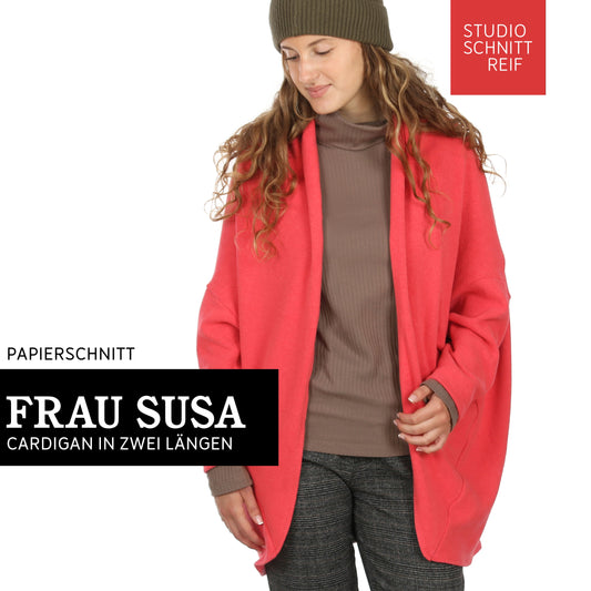 FRAU SUSA Cardigan | Papierschnitt