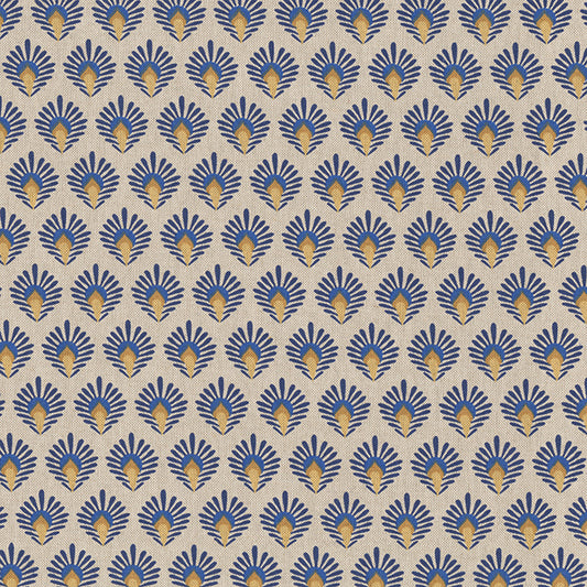 Half Panama Graphic Peacock