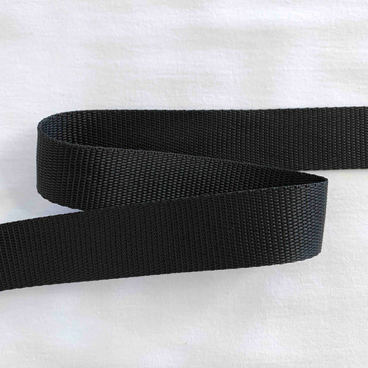 Gurtband Polypropylen 30 mm schwarz