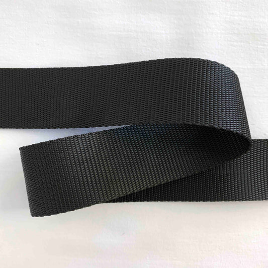 Gurtband Polypropylen 40 mm schwarz