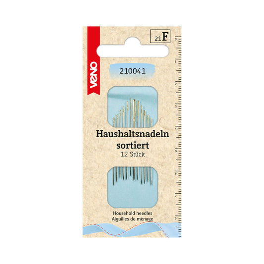 Haushaltsnadeln mit Goldöhr