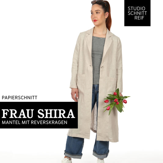 FRAU SHIRA Mantel | Papierschnitt