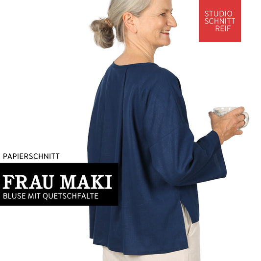 FRAU MAKI Bluse | Papierschnitt