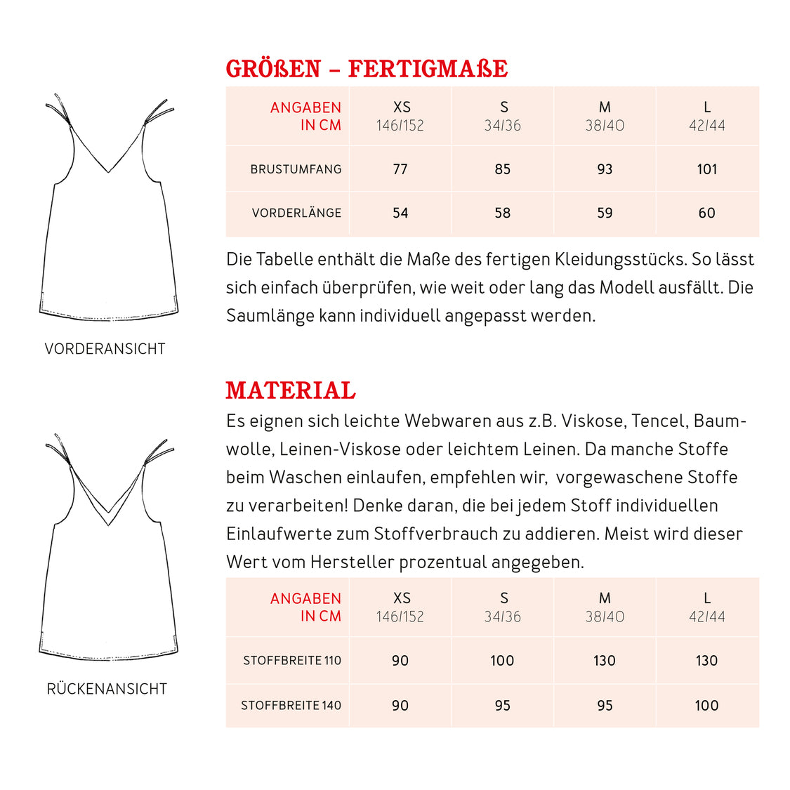 FRAU MAYA Sommertop | Papierschnitt