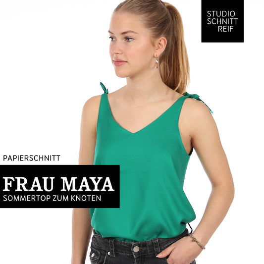 FRAU MAYA Sommertop | Papierschnitt