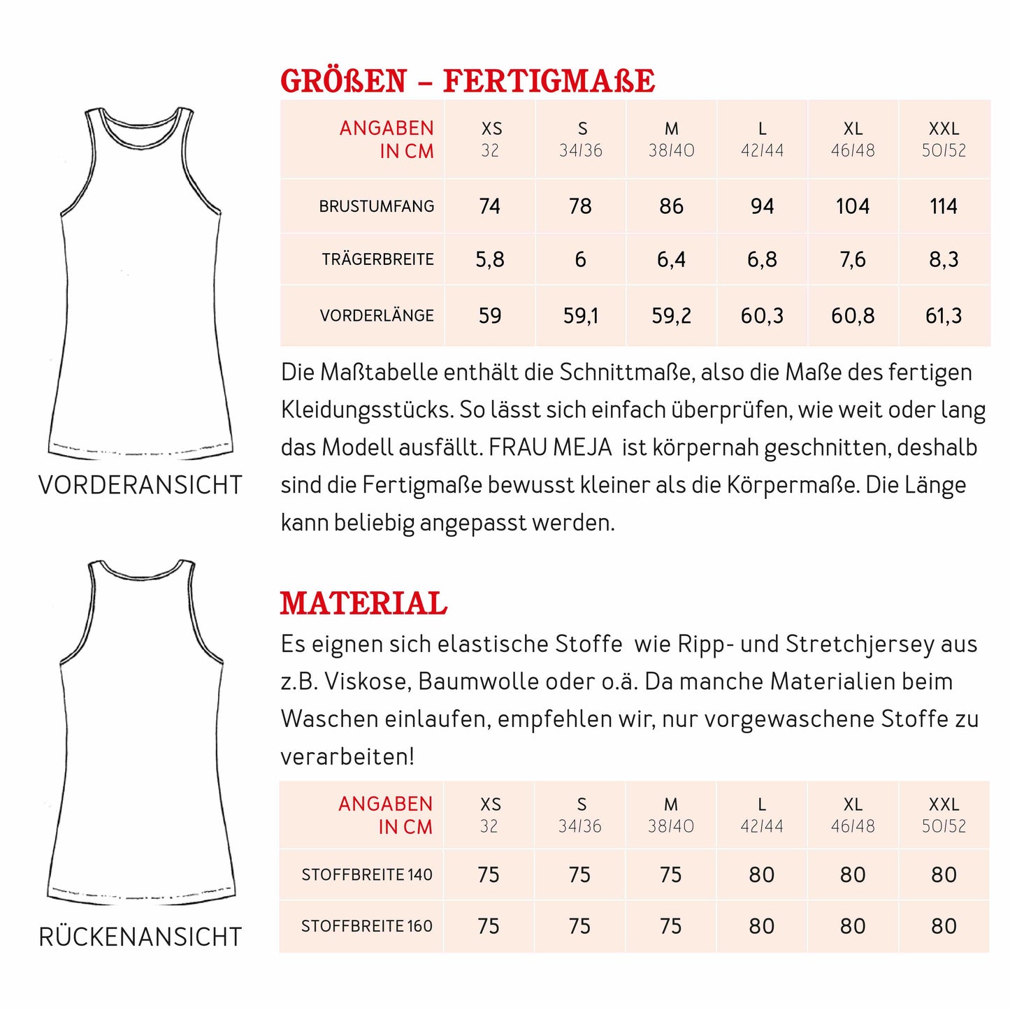 Papierschnittmuster sportliches Top Studio Schnittreif