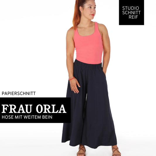 FRAU ORLA weite Hose | Papierschnitt