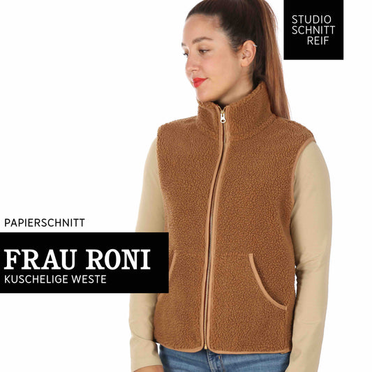 FRAU RONI Weste | Paperschnitt