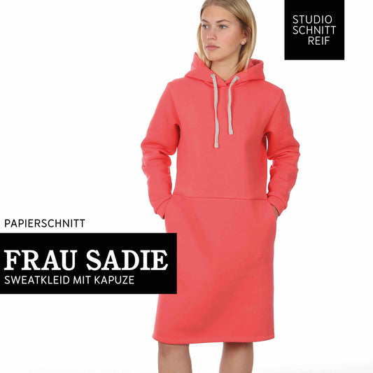FRAU SADIE Sweatkleid | Papierschnitt