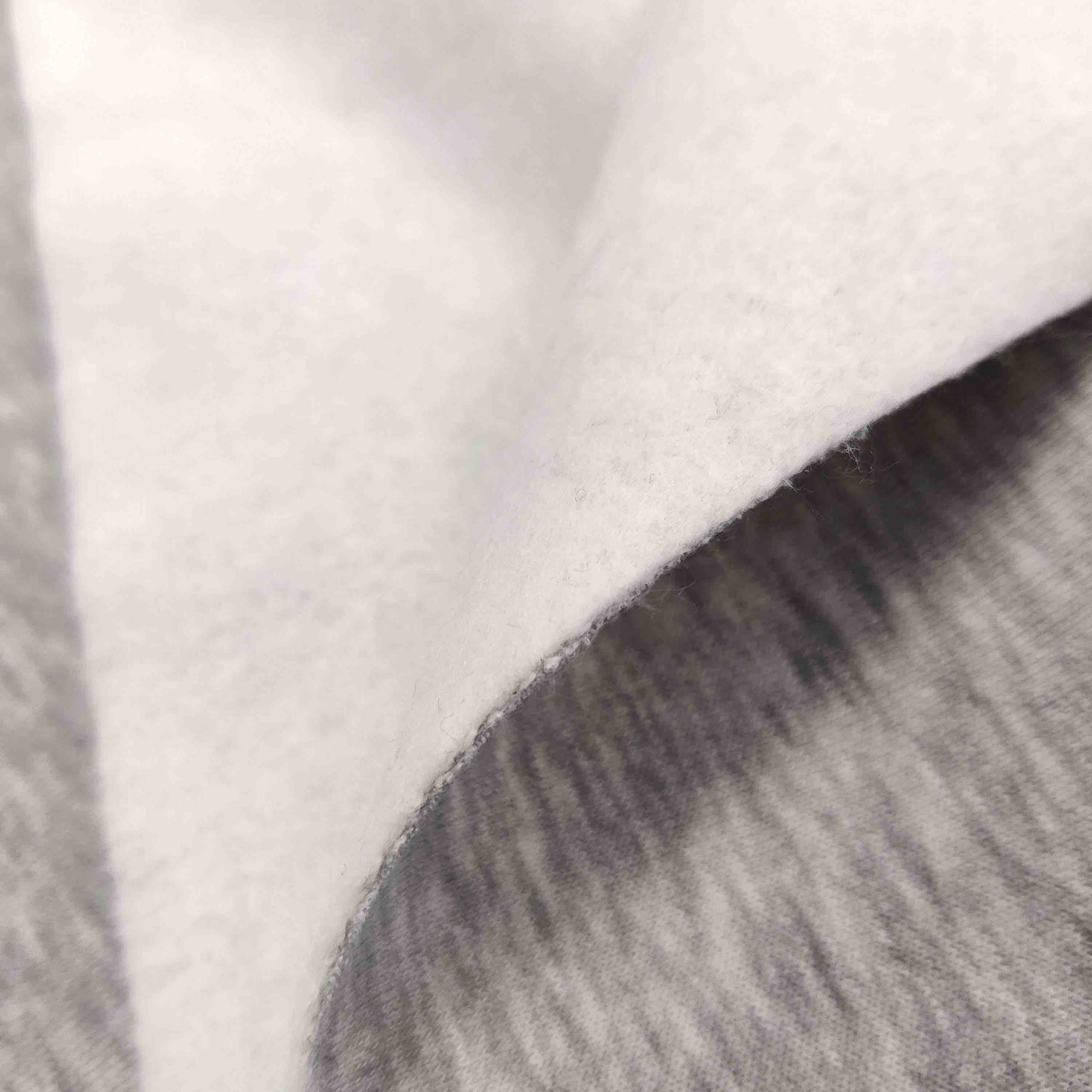 Sweatshirtstoff grau meliert vom Meter