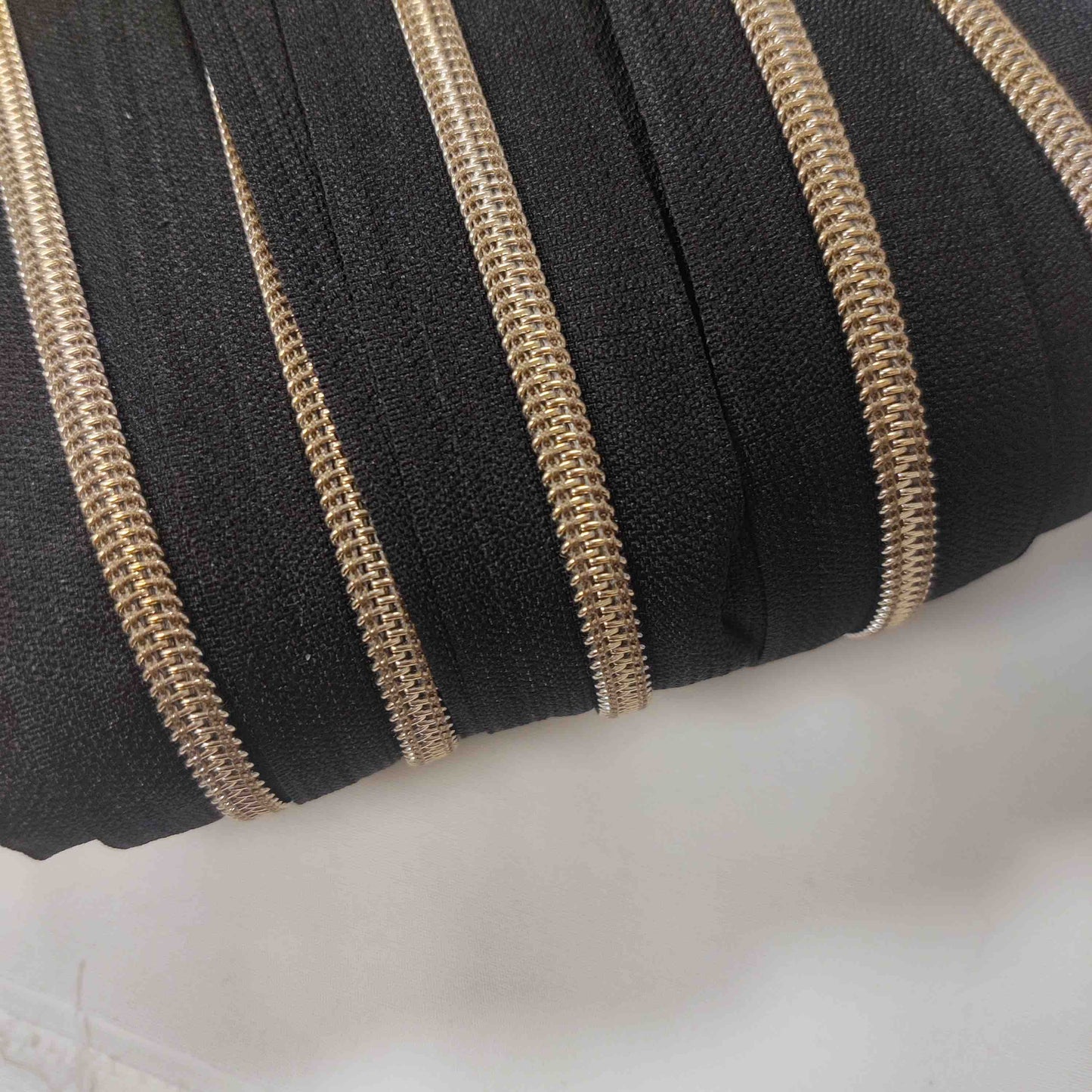 Endlosreißverschluss Metallisiert 6 mm