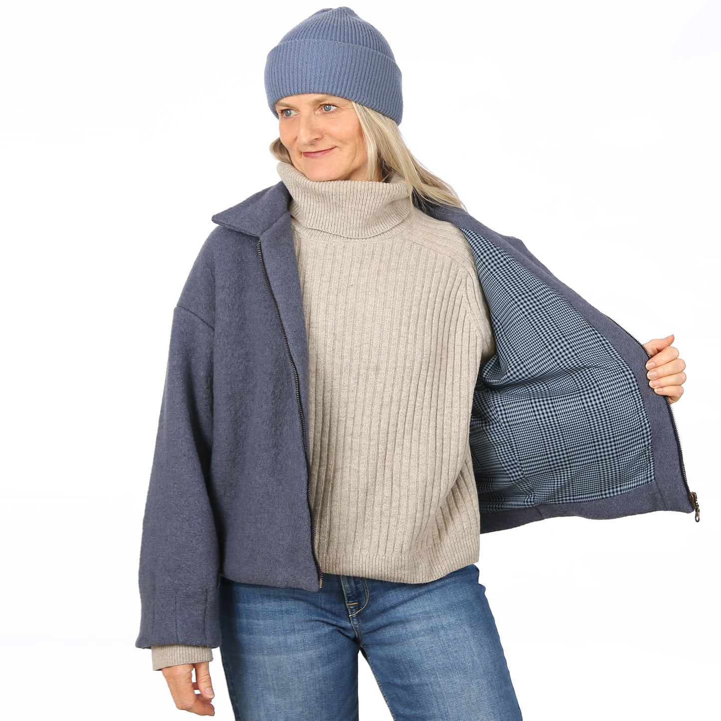 FRAU EBBA Jacke | Papierschnitt