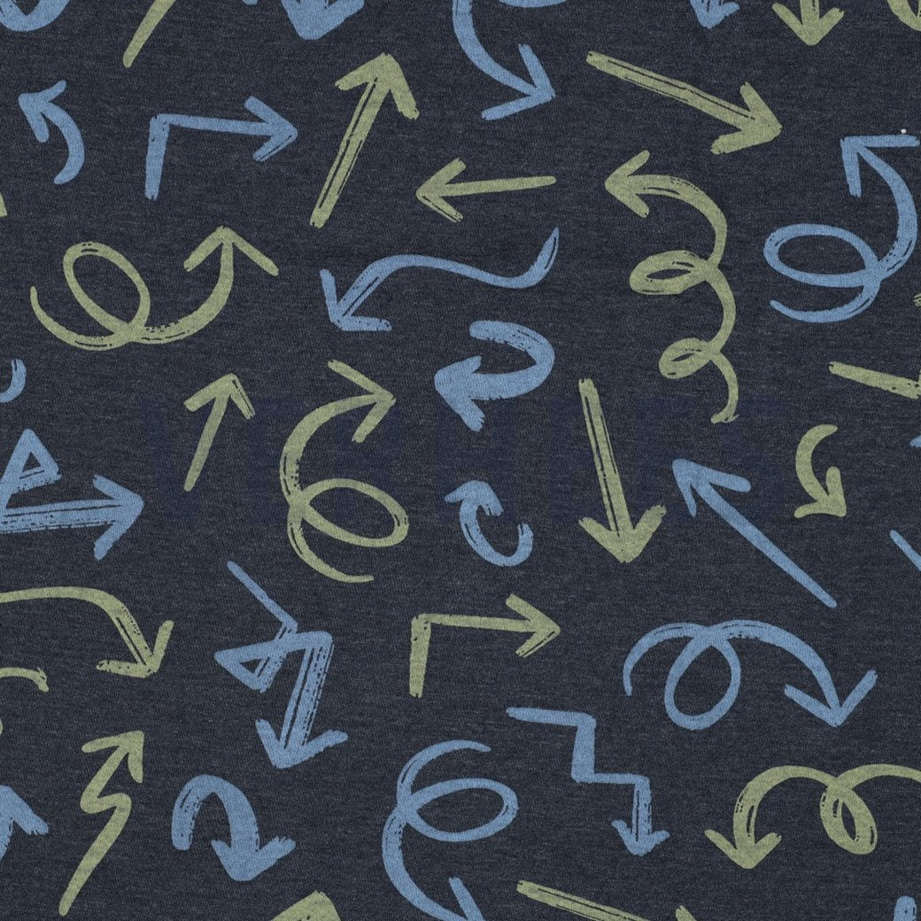 Jersey Melange Arrows