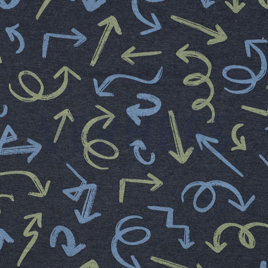 Jersey Melange Arrows