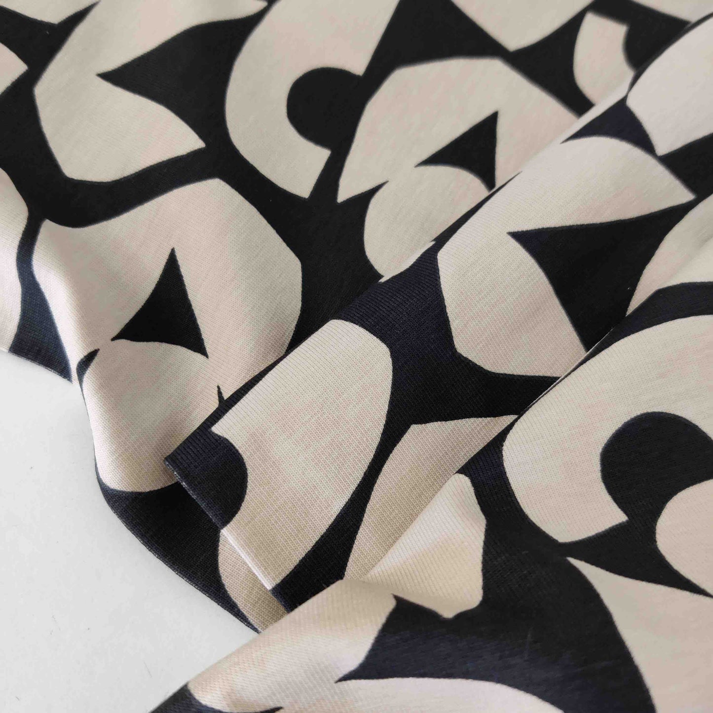 Jerseystoff Moos Abstract