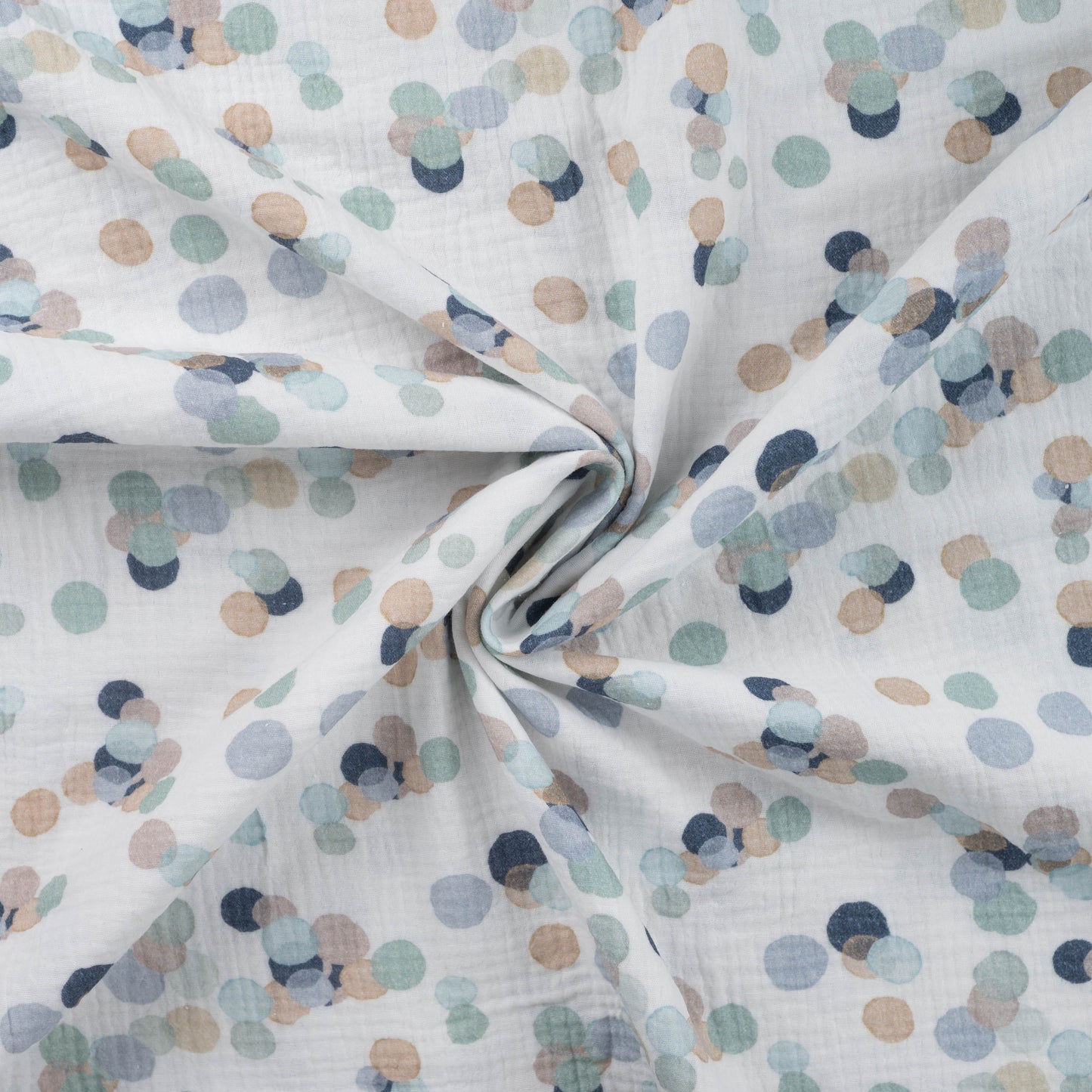 Musselin Konfetti Dots